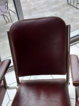 Fauteuil traîneau type industriel