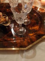 Plateau écailles de tortue vintage