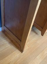 Bureau enfant des années 40/50 en chêne miel