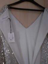 Robe à Sequins T50/52 avec étiquette - doublure