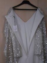 Robe à Sequins T50/52 avec étiquette - doublure