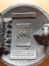 Boucle de Ceinture Winchester. Diamètre de la boucle 7cm.