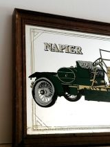Miroir publicitaire voiture Napier art déco