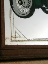 Miroir publicitaire voiture Napier art déco