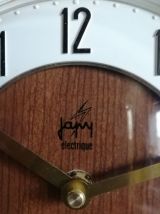 Horloge vintage pendule silencieuse "Japy bois lignes"