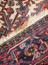 Tapis vintage Persan Heriz fait main, 1C697