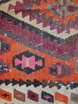 Tapis ancien Afghan fait main, 1C699