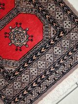 Tapis vintage Ouzbek Bukhara fait main, 1C712