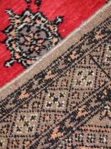 Tapis vintage Ouzbek Bukhara fait main, 1C712