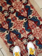 Tapis vintage Marocain Berber fait main, 1C713