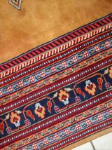 Tapis vintage Ouzbek Bukhara fait main, 1C715