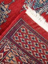 Tapis vintage Ouzbek Bukhara fait main, 1C721