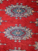 Tapis vintage Ouzbek Bukhara fait main, 1C721
