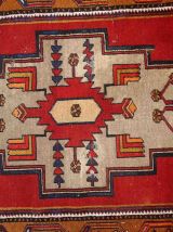 Tapis ancien Turc Anatolian fait main, 1C728