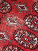 Tapis vintage Ouzbek Bukhara fait main, 1C739