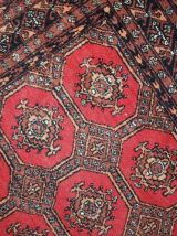 Tapis vintage Ouzbek Bukhara fait main, 1C740