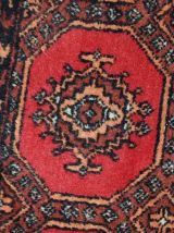 Tapis vintage Ouzbek Bukhara fait main, 1C740
