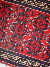 Tapis vintage Persan Hamadan fait main, 1C743