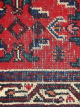 Tapis vintage Persan Hamadan fait main, 1C743