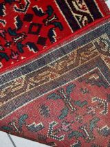 Tapis vintage Persan Hamadan fait main, 1C743