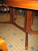 Table ovale et 6 chaises Baumann Gondole