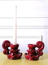 Bougeoirs à mains Vallauris 