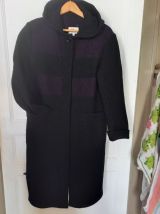Manteau en laine bouillie 