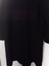 Manteau en laine bouillie 