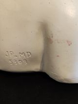 buste "la rieuse" d'après Jean-Baptiste Pigalle en plâtre