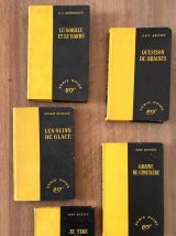5 livres NRF Série Noire années 50
