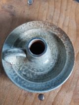 Bougeoir rat de cave en céramique émaillée