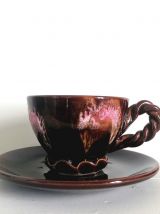 Tasse déjeuner céramique Vallauris 1960