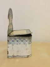 Boîte allumette murale métallique 