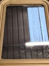 Miroir louis-philippe, début xxème. e à la feuille. En 