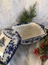 Confiturier en faïence anglaise 