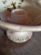 Bougeoir en céramique peinte avec anse