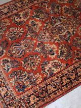 Tapis ancien Persan Sarouk fait main, 1B826