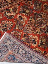 Tapis ancien Persan Sarouk fait main, 1B826