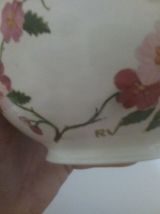 Pot à sucre en zinc peint à la main