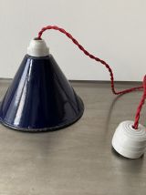 LOT 3 SUSPENSIONS INDUSTRIELLES CONIQUES BLEUES