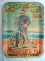 lot de 2 plateaux , vintage