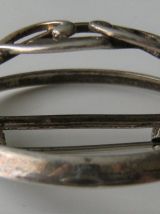 Broche argent massif sterling vintage