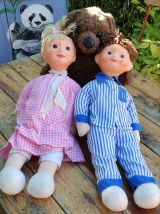 TRIO PIMRENELLE ET NICOLAS ET NOUNOURS 1960