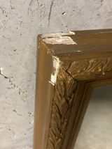 Miroir doré ancien