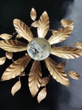 applique murale feuilles 4 feux