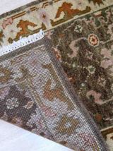 Tapis vintage Indien Mahal fait main, 1B865