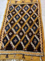 Tapis ancien Marocain Berber fait main, 1B871