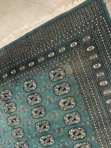 Tapis vintage Ouzbek Bukhara fait main, 1B893