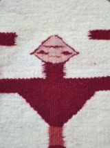 Tapis vintage Tunisien Berber fait main, 1P01