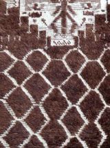 Tapis ancien Marocain Berber fait main, 1P06